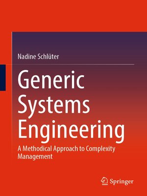 cover image of Generic Systems Engineering